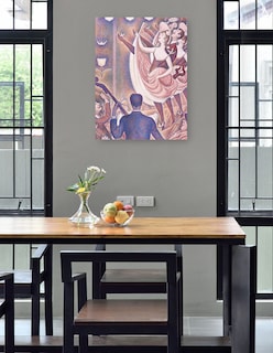 Foto 4 | Foto 4 | Cuadro Decorativo - Lío- Georges Seurat - Fotografía - 46x61 - Impresión En Lienzo - Fine Art Tj