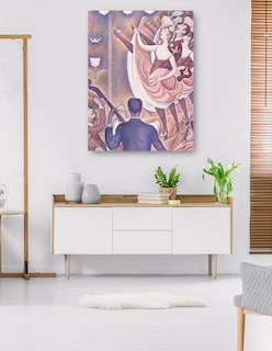Foto 5 | Foto 5 | Cuadro Decorativo - Lío- Georges Seurat - Fotografía - 46x61 - Impresión En Lienzo - Fine Art Tj