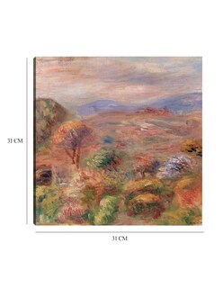 Foto 6 | Foto 6 | Cuadro Decorativo - Paisaje (paysage) (c. 1911)- Pierre-auguste Renoir - Paisaje - 31x31 - Impresión En Lienzo - Fine Art Tj