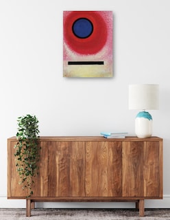 Foto 2 | Foto 2 | Cuadro Decorativo - Círculo Azul Ii (1925)- Wassily Kandinsky - Abstracto - 46x61 - Impresión En Lienzo - Fine Art Tj