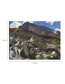 Foto 6 | Foto 6 | Cuadro Decorativo - Paso Del Simplón (1911)- John Singer Sargent - Paisaje - 28x36 - Impresión En Lienzo - Fine Art Tj