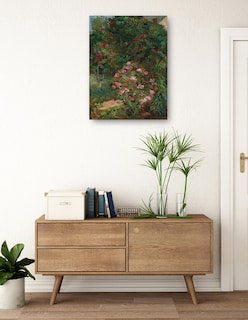 Foto 3 | Foto 3 | Cuadro Decorativo - Jardín De Flores (1884)- Gustave Caillebotte - Paisaje - 28x36 - Impresión En Lienzo - Fine Art Tj