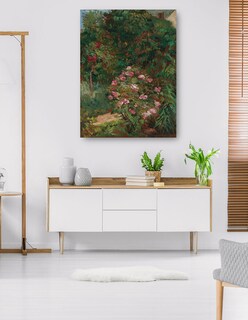 Foto 5 | Foto 5 | Cuadro Decorativo - Jardín De Flores (1884)- Gustave Caillebotte - Paisaje - 28x36 - Impresión En Lienzo - Fine Art Tj