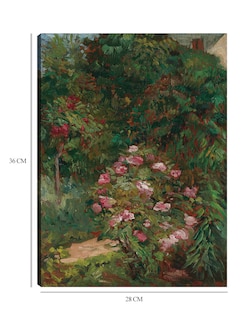 Foto 6 | Foto 6 | Cuadro Decorativo - Jardín De Flores (1884)- Gustave Caillebotte - Paisaje - 28x36 - Impresión En Lienzo - Fine Art Tj