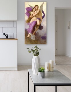 Foto 5 | Foto 5 | Cuadro Decorativo - El Rapto De Psique (1895)- William Bouguereau - Religión - 54x102 - Impresión En Lienzo - Fine Art Tj