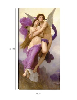 Foto 6 | Foto 6 | Cuadro Decorativo - El Rapto De Psique (1895)- William Bouguereau - Religión - 54x102 - Impresión En Lienzo - Fine Art Tj