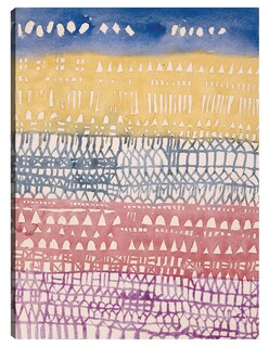 Foto 1 | Foto 1 | Cuadro Decorativo - Casco Antiguo (resumen) (1928)- Paul Klee - Abstracto - 69x92 - Impresión En Lienzo - Fine Art Tj