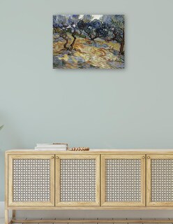 Foto 4 | Foto 4 | Cuadro Decorativo - Olivos- Vincent Van Gogh - Paisaje - 77x102 - Impresión En Lienzo - Fine Art Tj
