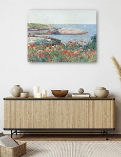 Foto 5 | Foto 5 | Cuadro Decorativo - Amapolas, Isles Of Shoals, 1891- Childe Hassam - Costa - 69x92 - Impresión En Lienzo - Fine Art Tj