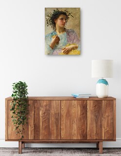 Foto 2 | Foto 2 | Cuadro Decorativo - Verano (1880)- William Bouguereau - Fotografía - 28x36 - Impresión En Lienzo - Fine Art Tj