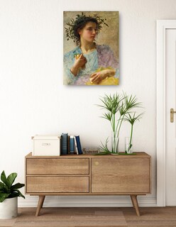 Foto 3 | Foto 3 | Cuadro Decorativo - Verano (1880)- William Bouguereau - Fotografía - 28x36 - Impresión En Lienzo - Fine Art Tj