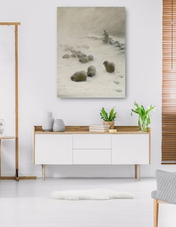 Foto 5 | Foto 5 | Cuadro Decorativo - Sopla, Sopla, Viento Invernal, Ca 1919- Joseph Farquharson - Fotografía - 46x61 - Fine Art Tj