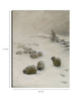 Foto 6 | Foto 6 | Cuadro Decorativo - Sopla, Sopla, Viento Invernal, Ca 1919- Joseph Farquharson - Fotografía - 46x61 - Fine Art Tj