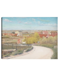 Foto 1 | Foto 1 | Cuadro Decorativo - Vista Desde Una Carretera Cerca De Næstved, Zelanda (1892 – 1896)- Laurits Andersen Ring - 46x61-fine Art Tj