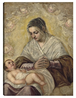 Foto 1 | Foto 1 | Cuadro Decorativo - La Virgen De Las Estrellas (c. 1575-1585)- Jacopo Tintoretto - Religión - 69x92 - Fine Art Tj