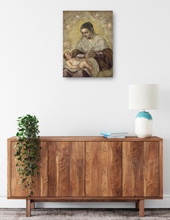 Foto 2 | Foto 2 | Cuadro Decorativo - La Virgen De Las Estrellas (c. 1575-1585)- Jacopo Tintoretto - Religión - 69x92 - Fine Art Tj