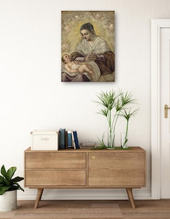 Foto 3 | Foto 3 | Cuadro Decorativo - La Virgen De Las Estrellas (c. 1575-1585)- Jacopo Tintoretto - Religión - 69x92 - Fine Art Tj