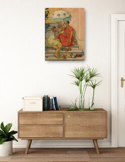 Foto 3 | Foto 3 | Cuadro Decorativo - El Diseño De Buena Aventura, Sainte-maxime (1914)- Henri Lebasque - Fotografía - 28x36 - Fine Art Tj