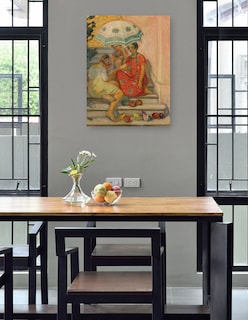 Foto 4 | Foto 4 | Cuadro Decorativo - El Diseño De Buena Aventura, Sainte-maxime (1914)- Henri Lebasque - Fotografía - 28x36 - Fine Art Tj
