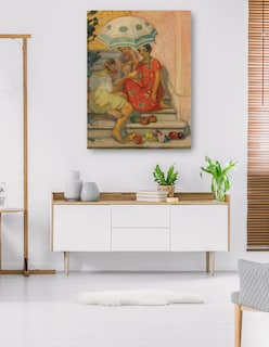 Foto 5 | Foto 5 | Cuadro Decorativo - El Diseño De Buena Aventura, Sainte-maxime (1914)- Henri Lebasque - Fotografía - 28x36 - Fine Art Tj