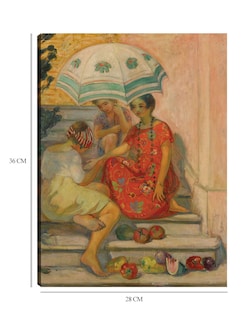 Foto 6 | Foto 6 | Cuadro Decorativo - El Diseño De Buena Aventura, Sainte-maxime (1914)- Henri Lebasque - Fotografía - 28x36 - Fine Art Tj
