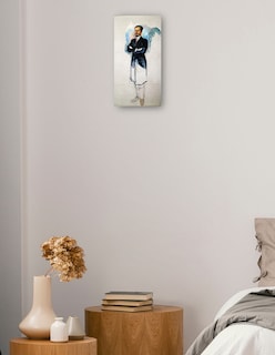 Foto 2 | Foto 2 | Cuadro Decorativo - Retrato De Ernest Thiel (estudio) (1907)- Edvard Munch - Fotografía - 54x102-impresión En Lienzo-fine Art Tj