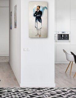 Foto 4 | Foto 4 | Cuadro Decorativo - Retrato De Ernest Thiel (estudio) (1907)- Edvard Munch - Fotografía - 54x102-impresión En Lienzo-fine Art Tj