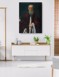 Foto 5 | Foto 5 | Cuadro Decorativo - Retrato Del Procurador Alessandro Gritti (de 1581 A 1582)- Jacopo Tintoretto - 28x36 - Fine Art Tj