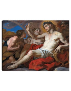 Foto 1 | Foto 1 | Cuadro Decorativo - Apolo Concede Permiso A Faetón Para Conducir El Carro Del Sol - Johann Michael Rottmayr - 28x36 -fine Art Tj