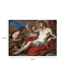 Foto 6 | Foto 6 | Cuadro Decorativo - Apolo Concede Permiso A Faetón Para Conducir El Carro Del Sol - Johann Michael Rottmayr - 28x36 -fine Art Tj