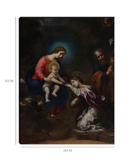 Foto 6 | Foto 6 | Cuadro Decorativo - Las Bodas Místicas De Santa Catalina De Alejandría (ca. 1656)- Carlo Dolci - Religión - 28x36 - Fine Art Tj