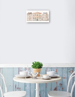 Foto 2 | Foto 2 | Cuadro Decorativo - Casas Del Canal De Amsterdam En El Herengracht- Johan Teyler - Ciudades - 64x122 - Fine Art Tj