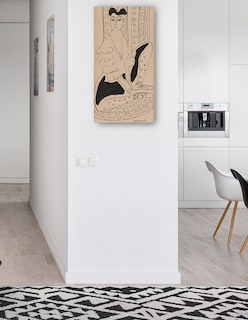 Foto 4 | Foto 4 | Cuadro Decorativo - Retrato De Janet Braguin Al Estilo De Henri Matisse - Henri Matisse - 34x64 - Fine Art Tj