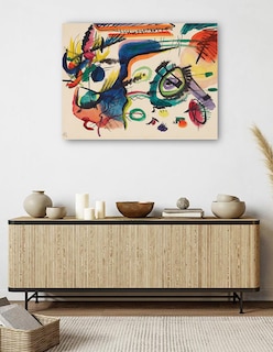 Foto 5 | Foto 5 | Cuadro Decorativo - Borrador De &,#39,composición Vii&,#39, Yo (1913)- Wassily Kandinsky - 107x143 - Fine Art Tj