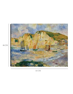 Foto 6 | Foto 6 | Cuadro Decorativo - Mar Y Acantilados (hacia 1885)- Pierre-auguste Renoir - Religión - 46x61 - Impresión En Lienzo -fine Art Tj