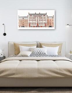 Foto 5 | Foto 5 | Cuadro Decorativo - Casas Del Canal De Amsterdam En El Herengracht 471-477- Johan Teyler - Ciudades - 64x122 - Fine Art Tj