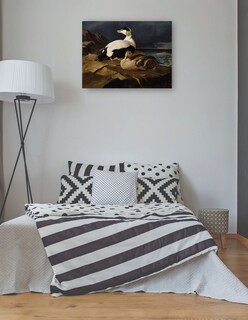 Foto 3 | Foto 3 | Cuadro Decorativo - Par De Eiders Comunes Sobre Una Roca (1869)- Ferdinand Von Wright - Religión - 46x61 - Fine Art Tj