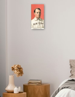 Foto 2 | Foto 2 | Cuadro Decorativo - Kid Elberfeld, New York Highlanders, Retrato De Tarjeta De Béisbol- Library Of Congress - 34x64 -fine Art Tj