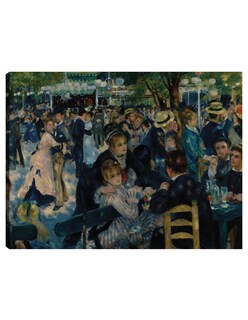 Foto 1 | Foto 1 | Cuadro Decorativo - Danza En Le Moulin De La Galette (1876) I- Pierre-auguste Renoir - Fotografía - 77x102 - Fine Art Tj