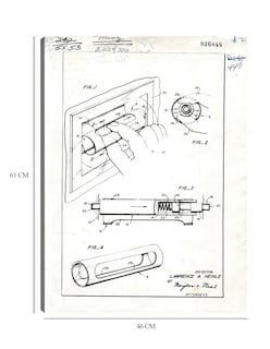 Foto 6 | Foto 6 | Cuadro Decorativo - Núcleo De Papel Higiénico Patentado, Inventor(es): Lawrence A, Heinle- National Archives-46x61 - Fine Art Tj