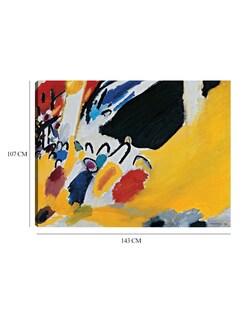 Foto 6 | Foto 6 | Cuadro Decorativo - Impresión Iii (concierto) (1911)- Wassily Kandinsky - Abstracto - 107x143 - Impresión En Lienzo -fine Art Tj