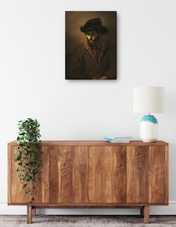 Foto 2 | Foto 2 | Cuadro Decorativo - Un Hombre Barbudo Con Sombrero (c. 1655-1660)- Rembrandt Van Rijn - Fotografía - 69x92 - Fine Art Tj