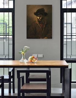 Foto 4 | Foto 4 | Cuadro Decorativo - Un Hombre Barbudo Con Sombrero (c. 1655-1660)- Rembrandt Van Rijn - Fotografía - 69x92 - Fine Art Tj