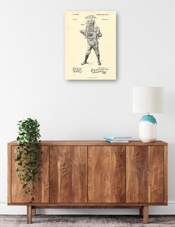 Foto 2 | Foto 2 | Cuadro Decorativo - Patente De Receptor De Béisbol, 22 De Marzo De 1904- National Archives - Frases - 46x61 - Fine Art Tj