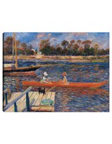 Cuadro Decorativo - El Sena En Argenteuil (la Seine à Argenteuil) (1888)- Pierre-auguste Renoir  - 28x36 - Fine Art Tj