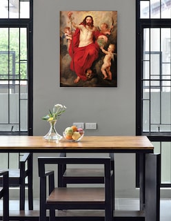 Foto 4 | Foto 4 | Cuadro Decorativo - Cristo Triunfando Sobre La Muerte Y El Pecado (hacia 1615-1616)- Peter Paul Rubens - 28x36 - Fine Art Tj