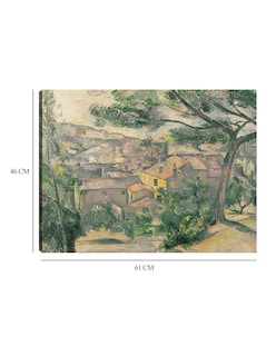 Foto 6 | Foto 6 | Cuadro Decorativo - Preciosa Vista Del Estaque A Contraluz Del Suelo- Paul Cézanne - Religión - 46x61 - Fine Art Tj