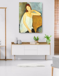 Foto 5 | Foto 5 | Cuadro Decorativo - Jeanne Hébuterne (1898-1920) Arte Mural- Amedeo Modigliani - Fotografía - 107x143 - Fine Art Tj