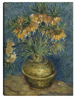 Foto 1 | Foto 1 | Cuadro Decorativo - Fritillarios Imperiales En Un Jarrón De Cobre (1887)- Vincent Van Gogh - Floral - 69x92 - Fine Art Tj