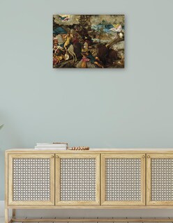 Foto 4 | Foto 4 | Cuadro Decorativo - La Conversión De San Pablo (c. 1544)- Jacopo Tintoretto - Religión - 28x36 - Impresión En Lienzo-fine Art Tj